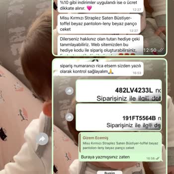 İade Ürünlerim İçin Hediye Çeki Tanımlanmadı