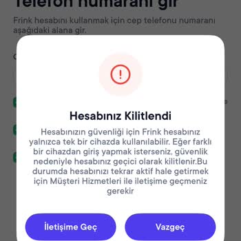 Hesabım Kilitlendi, Aile Üyeliği Kullanılamıyor