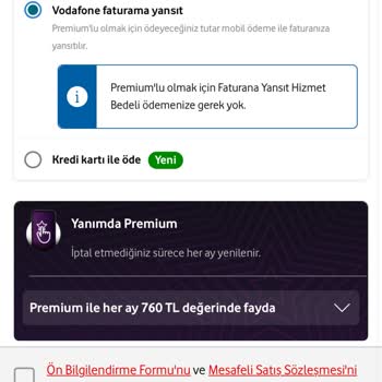 Yanlış SMS İle Ücretsiz Yanımda Premium Üyeliği Sağlanamadı
