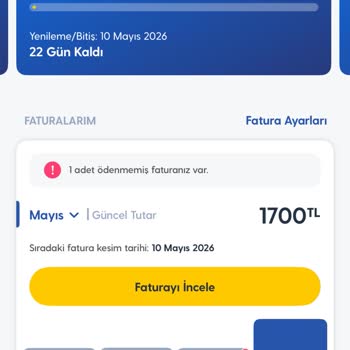 Hediye 400 GB İnternete Rağmen Tarife Aşım Ücreti Haksız Yansıtıldı