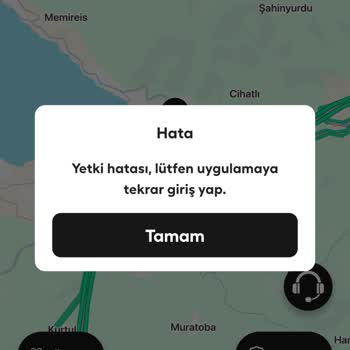 Martı Sürücü Uygulamasında Yetki Hatası Ve Giriş Sorunu