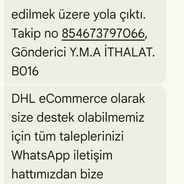 DHL Şubesinde Teslim Tarihi İhlali Ve Alıcı Ödemeli Ücretin İade Edilmemesi
