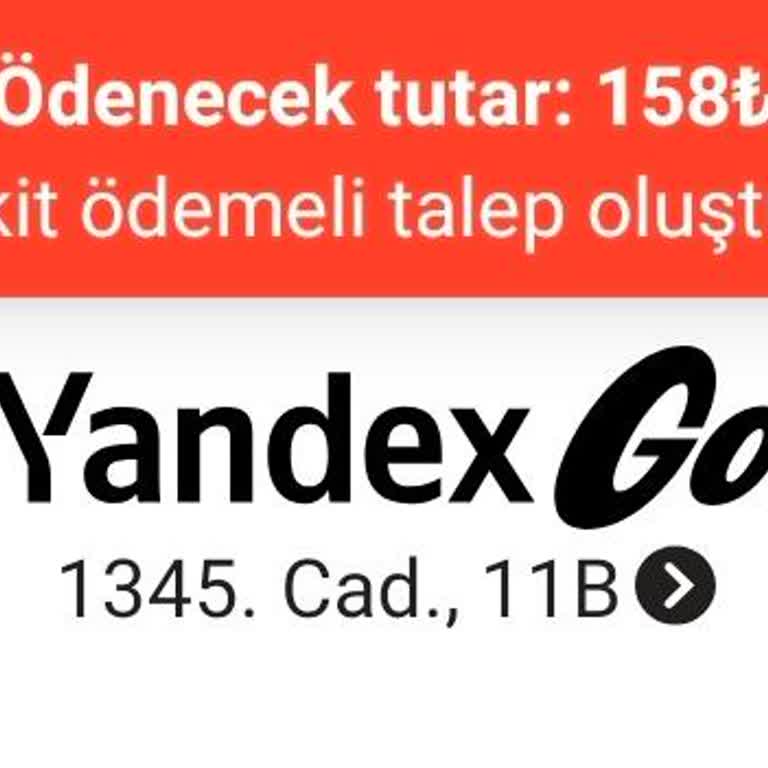 Yandex Go'da Kaba Şoför, Uzatılmış Rota Ve Haksız Ücret