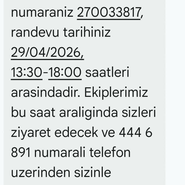 Zorla Randevu Değiştirilmesi Ve İnternet Kesintisi Nedeniyle Mağduriyet