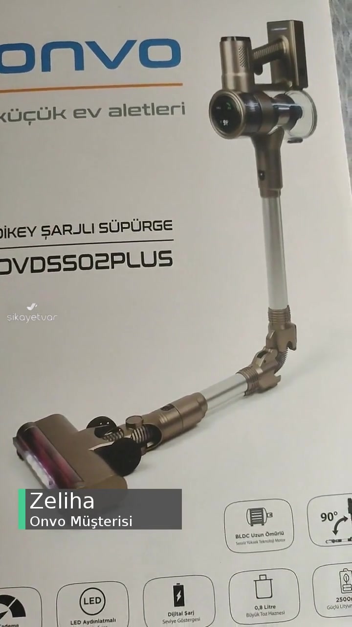 Onvo OVDSS02 Plus Süpürge Arızası videonun kapak resmi