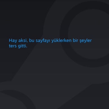 Steam Kütüphanesine Girişte Hay Aksi Hatası