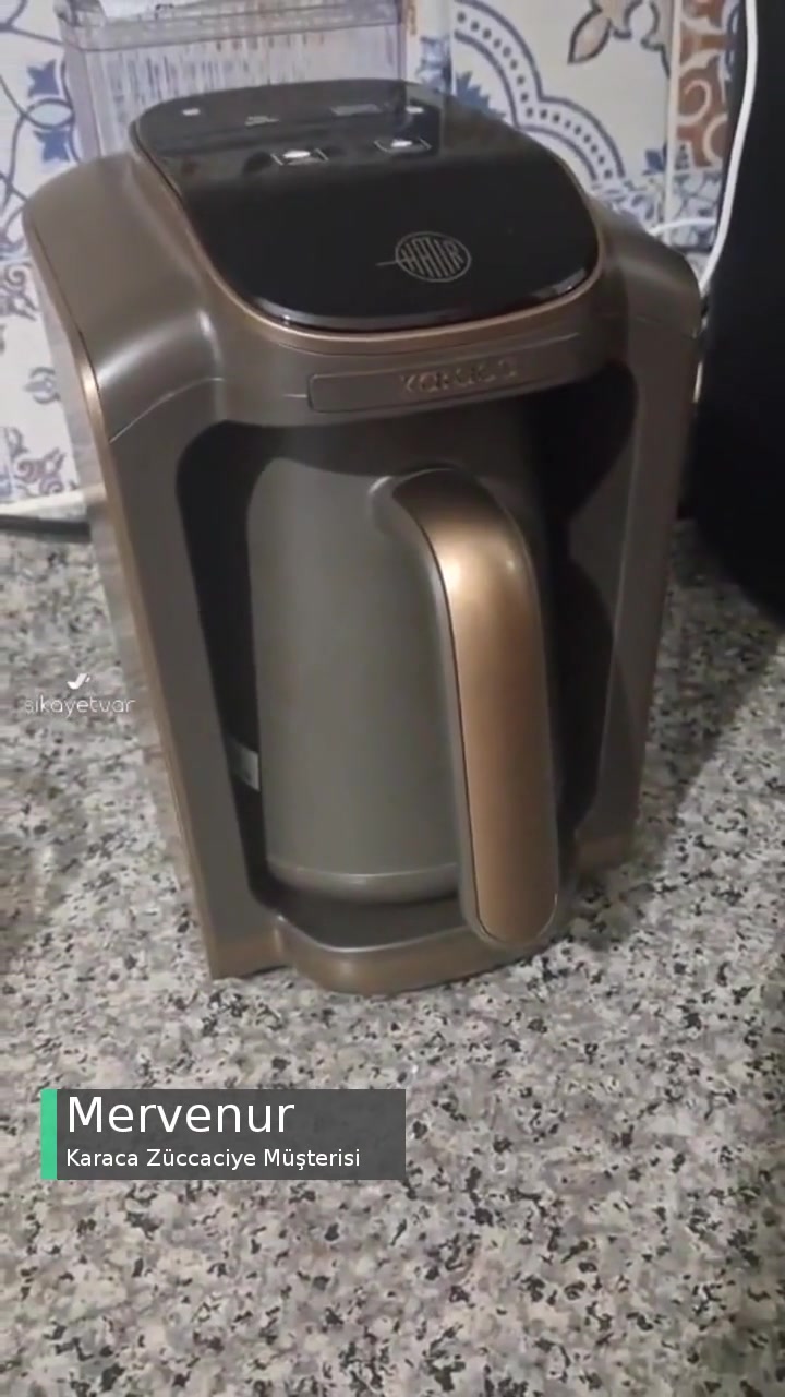 Karaca Su Hazneli Kahve Makinesi Sıkıntısı! videonun kapak resmi