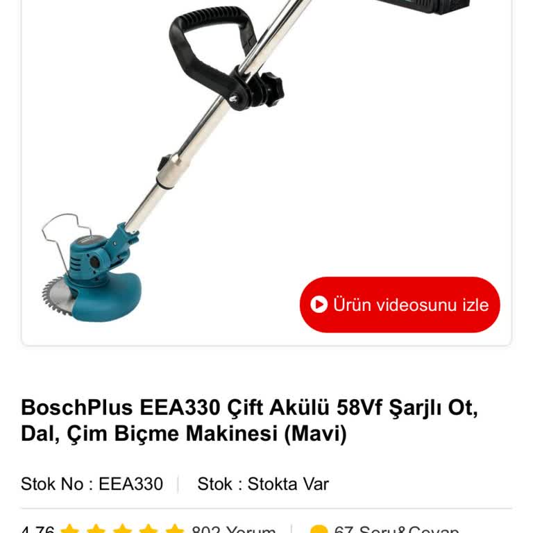 Orijinal Olmayan Çim Biçme Makinesi Ve İletişim Sorunları