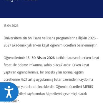 İstanbul Medipol Üniversitesi Erken Ödeme İndirimi Kaldırdı ve Yılda İki Kez Zam Yaptı