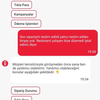 Teslim Edildi Görünen Sipariş Alınamadı Ve İade Talebi