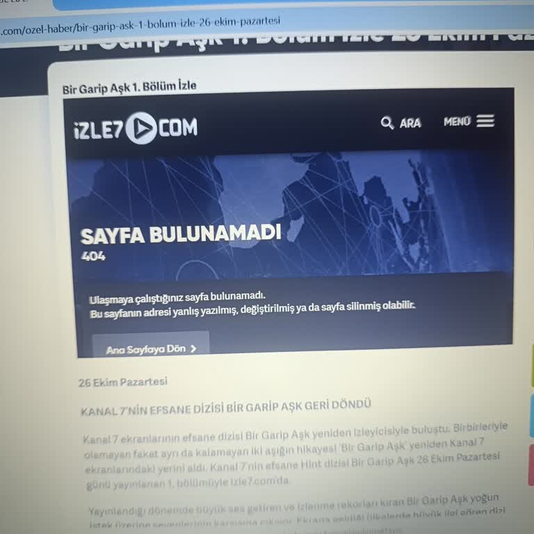 Bir Garip Aşk Dizisinin Erişilememesi Ve Yeniden Yayına Alınması Talebi