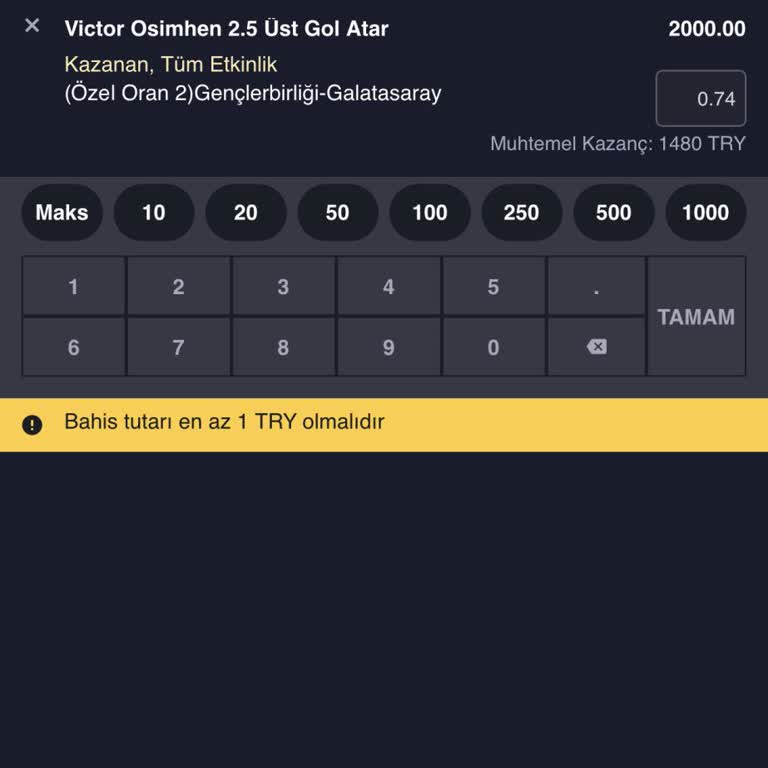 Yatırım Sonrası Özel Oran Limitleri Kapatılıyor Ve Slot Oyunları Kapalı