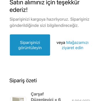 Yuvacim.com Ne Ürün Gönderimi Yapıldı Ne de Süreçle İlgili  Açıklayıcı Bir Bilgilendirme Aldım