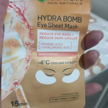 Garnier Hydra Bomb Göz Maskesi Sonrası Şiddetli Şişme Ve Kalıcı Morluklar