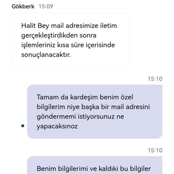 6.000 TL Çekim Talebim Reddedildi Ve Kişisel Verilerimin Silinmesini İstiyorum
