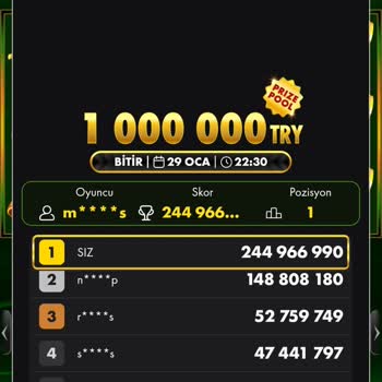 300 Bin TL Ödülüm Hesaba İşlenmedi, Acil Çözüm Bekliyorum