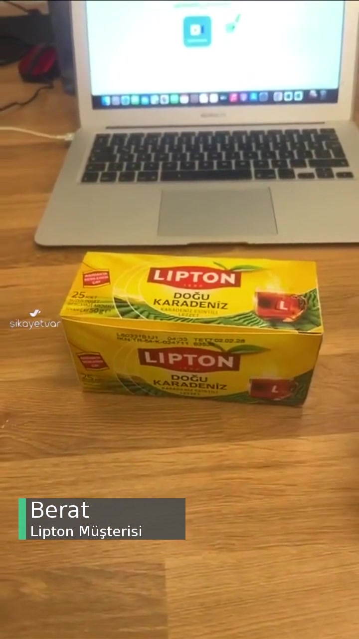 İlk Defa Böyle Bir Lipton Çay Görüyorum! videonun kapak resmi
