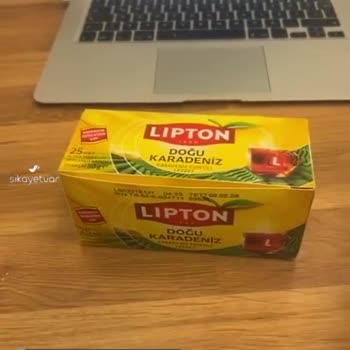İlk Defa Böyle Bir Lipton Çay Görüyorum!