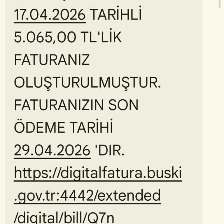 Su Faturamda 5.065 TL’lik Aşırı Artış Ve Hatalı Okuma