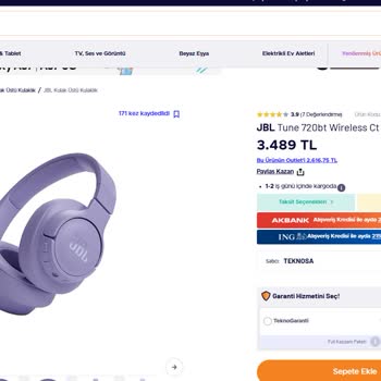 Stokta Yok Deyen Sipariş İptali Sonrası Ürünün Tekrar Satışı