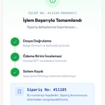 Tiklasiparisver.com | @Petshopunuz_ Ne Ürünüm Var Ne De İlk Yaptığım Havale Hesabıma Geri Döndü