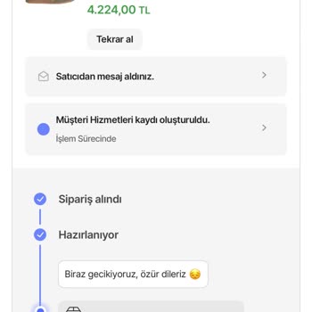 Hepsiburada’da İade Edilen Adidas Ayakkabı Siparişinin Durumu Güncellenmemiş