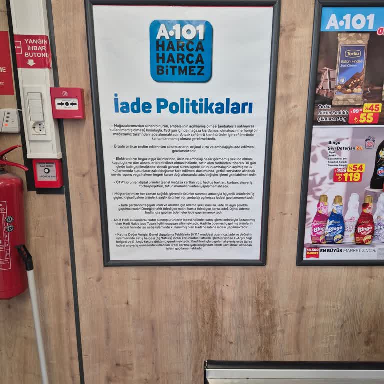 A101 Esenyurt Şubesinde İade Reddi Ve Yanıltıcı Bilgilendirme