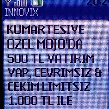 Mojobet'in İzin Almadan Tekrarlayan SMS'leri