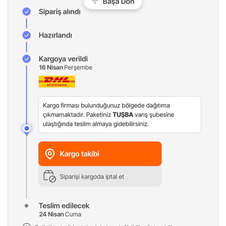 DHL, Van Tuşba’da Adres Teslimatı Kesildiği İçin Şubeden Almak Zorunda