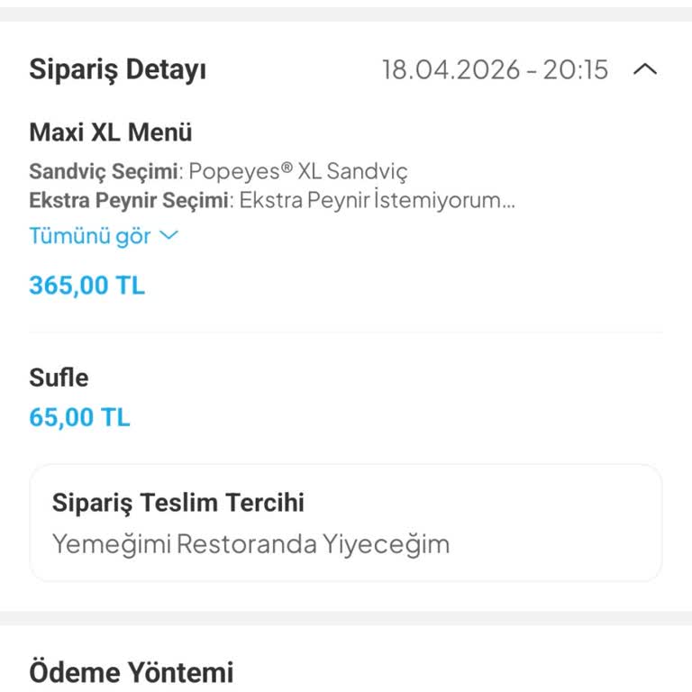 Yanlış Konum Seçimi Sonucu Teslim Edilmemiş Siparişin Vodafone Pay İadesi Talebi