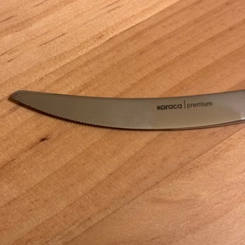 Karaca Paslanan Bıçaklar Nedeniyle Değişim İsteği