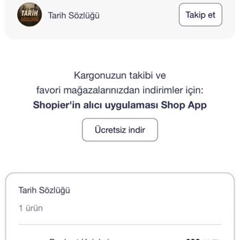 Shopier 15 Gün Geciken Siparişim Ve 999 TL İade Talebim
