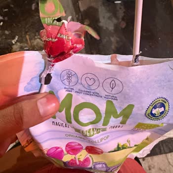 Migros’tan Aldığım Organik Lollipop’ta Yırtık Ambalaj Ve Şeker Eksikliği
