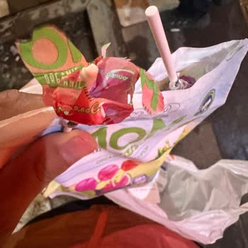 Migros’tan Aldığım Organik Lollipop’ta Yırtık Ambalaj Ve Şeker Eksikliği
