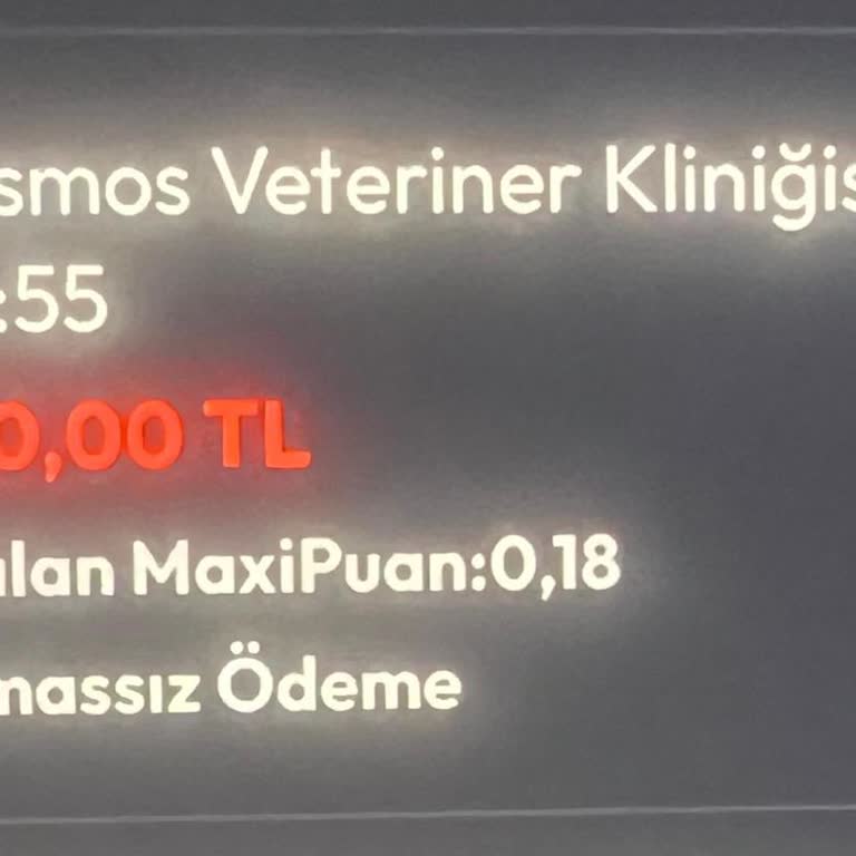 Cosmos Veteriner Muayenehanesi Mağduriyet Yaşama