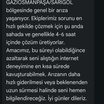 Fiber İnternet Kesintileri Ve Destek Eksikliği Nedeniyle Ücret İadesi Talebi