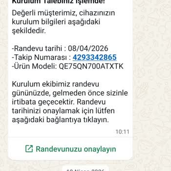 Samsung Yetkili Servisinin Tekrarlanan Kurulum Gecikmesi