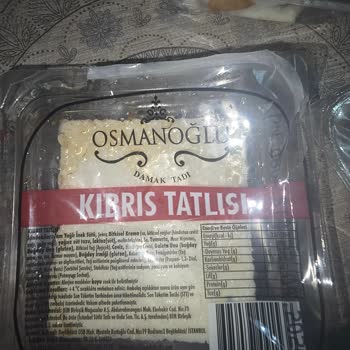 Tarih Geçmemiş Kıbrıs Tatlısı Küflenmiş Olarak Satıldı