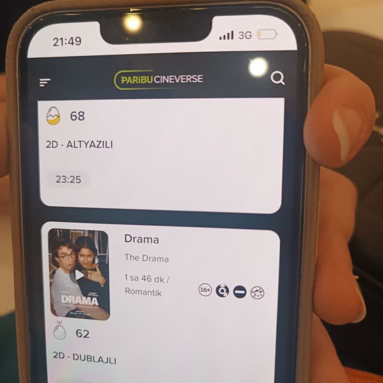 İptal Edilen Sinema Seansı Nedeniyle Mağduriyet Ve Ücretsiz Bilet Talebi