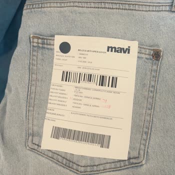 Mavi Classic Denim Pantolonunda Erken Aşınma Ve Değişim Talebinin Reddi