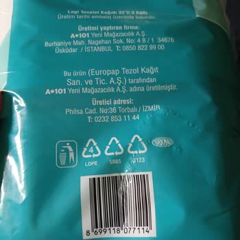 A101 Logi Tuvalet Kağıdı Kalitesizliği
