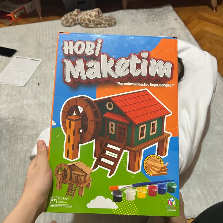 Kılavuz Eksikliği Nedeniyle Hobi Maket Seti Birleştirilemiyor