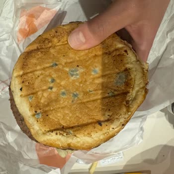 Küflenmiş Hamburger Ekmekleri Nedeniyle Hijyen İhlali Ve İade Talebi