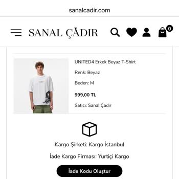 Sanal Çadır Eksik Ürün Çıkması