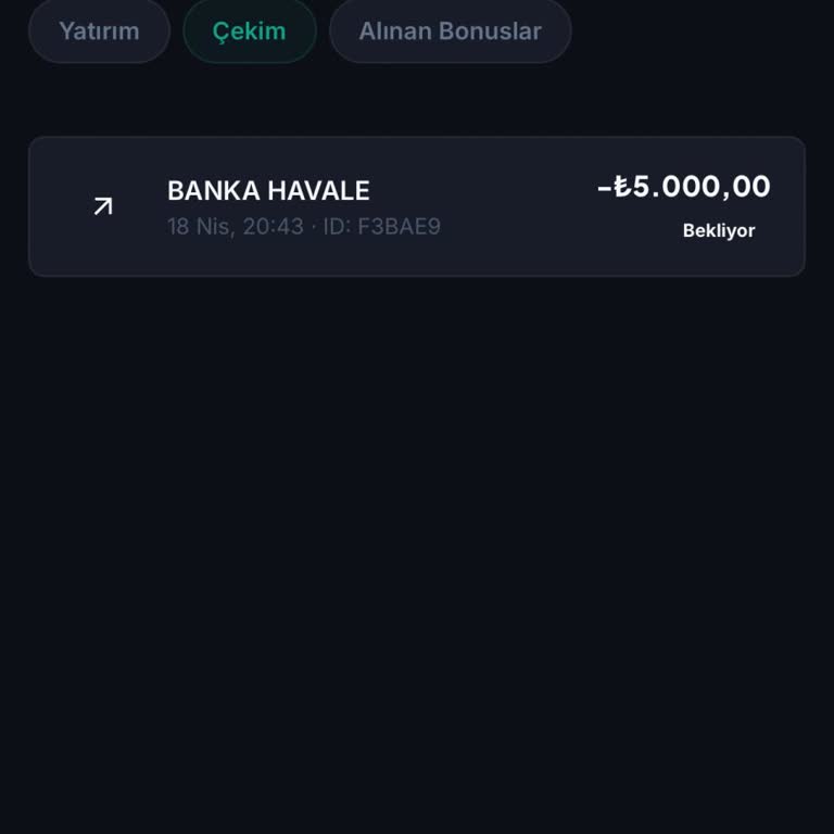 Spinify Para Hesabıma Aktarılmadı