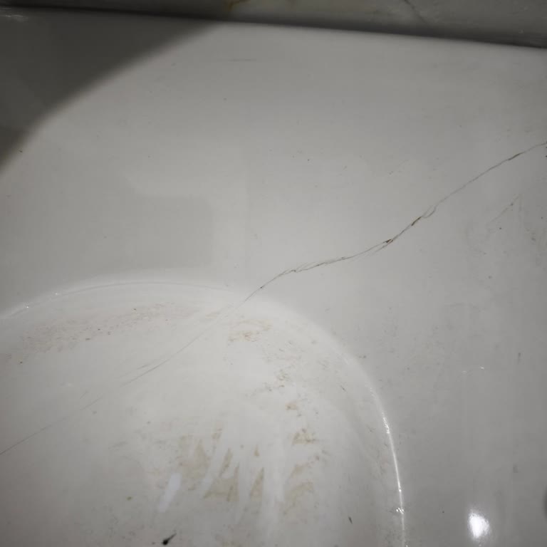 Vitra Root Banyo Dolabı Lavabosundaki Çatlak İçin Tek Parça Değişimi Talebi
