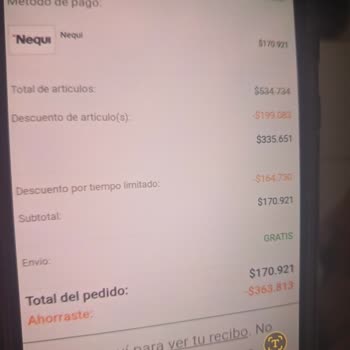 Temu envía calzado con talla incorrecta, solicito cambio o reembolso