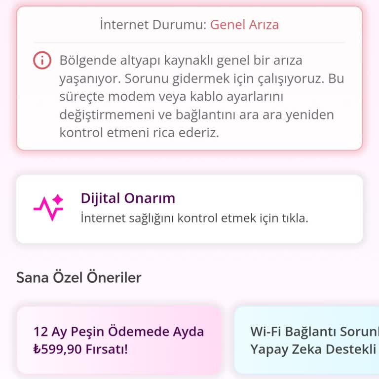 Dört Gün Süren İnternet Kesintisi Ve Müşteri Hizmetlerinden Yanıtsızlık
