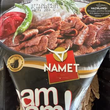 Getir Market’ten Gelen Döner Paketi Yanmış Ve Tüketilemez