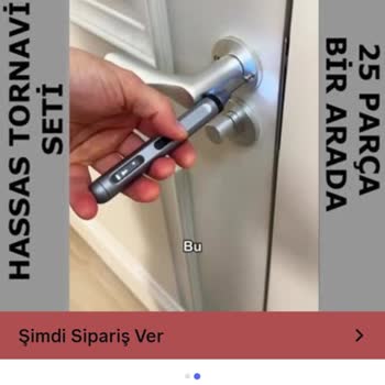 Reklamda Şarjlı Ve Mıknatıslı Olması Söz Edilen Tornavida Setinde Eksik İade